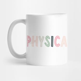 physical therapy - pink/green Mug